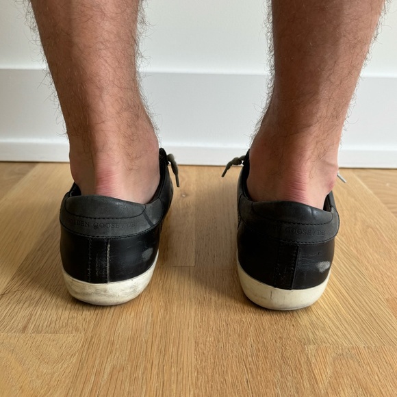 Men’s Golden Goose Superstar Sneakers - Size 43 / 10 - Picture 4 of 7